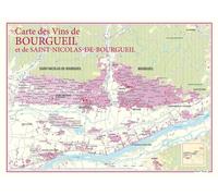 Carte des vins de Bourgueil et de Saint-Nicolas-de-Bourgueil | Benoit France