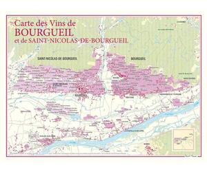 Carte des vins de Bourgueil et de Saint-Nicolas-de-Bourgueil | Benoit France