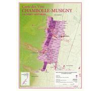 Carte des vins de chambolle-musigny et de morey-st-denis - - Benoît France - Benoit France - Atlas / carte