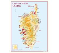 Carte des vins de Corse