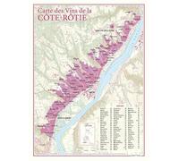Carte des vins de Côte- Rotie