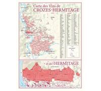 Carte des vins de Crozes-Hermitage