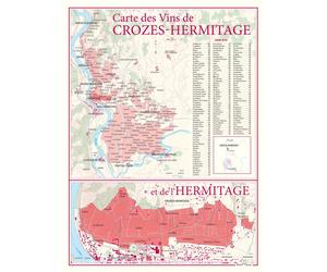 Carte des vins de Crozes-Hermitage | Benoit France