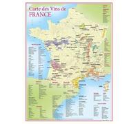 Carte des vins de france - Benoît France - Benoit France - broché - Atlas / carte