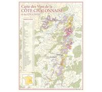 CARTE DES VINS DE LA COTE CHALONNAISE ET DU COUCHOIS