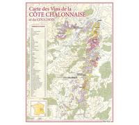 Carte des vins de la Côte Chalonnaise et du Couchois | Benoit France
