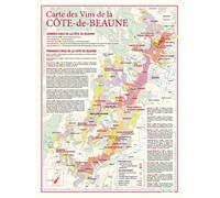 Carte des vins de la cote-de-beaune - - Benoît France - Benoit France - Atlas / carte