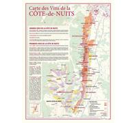 Carte des vins de la Côte-de-Nuits | Benoit France