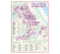 Carte des vins de margaux - - Benoît France - Benoit France - Atlas / carte