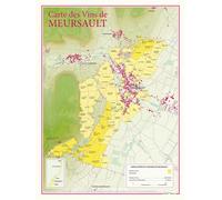 Carte des vins de meursault - Benoît France - Benoit France - Atlas / carte