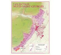 Carte des vins de nuits-st-georges - - Benoît France - Benoit France - Atlas / carte