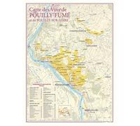 CARTE DES VINS DE POUILLY FUME ET POUILLY / LOIRE