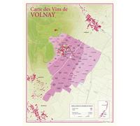Carte des vins de volnay - - Benoît France - Benoit France - Atlas / carte