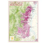 Carte des vins du beaujolais - - Benoît France - Benoit France - Atlas / carte