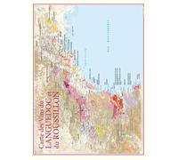 Carte des vins du Languedoc et du Roussillon