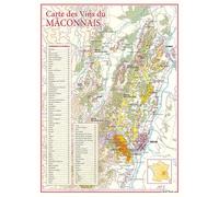 Carte des vins du Mâconnais | Benoit France