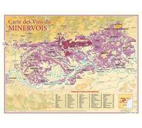 Carte des vins du minervois - - Benoît France - Benoit France - Atlas / carte