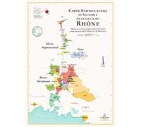 Carte des Vins du Rhône (50 x 70 cm)