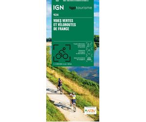 Carte des voies vertes et véloroutes de France | IGN