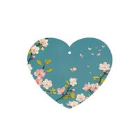 Carte désodorisante lavande à suspendre pour voiture, bureau ou maison, décoration automatique avec impression Blossom Bliss