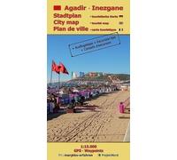 Carte détaillée - Agadir, Inezgane (Maroc) | Huber