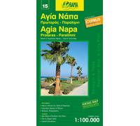 Carte détaillée - Agia Napa, Protaras, Paralimni, n° 15 (Chypre) | Orama