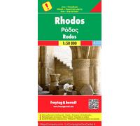 Carte détaillée - Ile de Rhodes (Grèce) | Freytag & Berndt