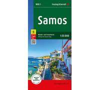 Carte détaillée - Ile de Samos (Grèce) | Freytag & Berndt