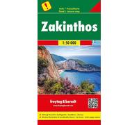 Carte détaillée - Ile de Zakinthos (Grèce) | Freytag & Berndt