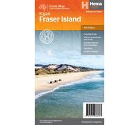 Carte détaillée - Ile Fraser (Queensland) | Hema Maps