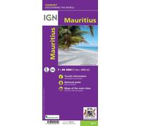 Île Maurice – Collectif (Auteur) – IGN Übersichtskarte Frankreich Île Maurice - Mauritius 1:85000