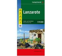 Carte détaillée - Lanzarote (Iles Canaries) | Freytag & Berndt