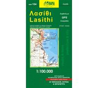Carte détaillée - Lasithi, n° 154 (Crète) | Orama