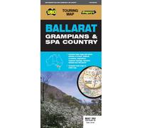 Carte détaillée n° 382 - Ballarat & Grampians (Victoria) | UBD Gregory's