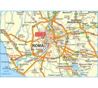 Carte détaillée - Vatican et environs | Gizi Map