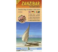 Carte détaillée - Zanzibar | Harms Verlag