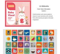 Carte D'éthiculation Visuelle Montessori Pour Bébé,Jouet Noir Et Blanc,Cartes Flash,Grands Abonnés,Jouets D'apprenticumbria Pour Enfants - Type 16pcs 12-36m