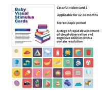 Carte D'éthiculation Visuelle Montessori Pour Bébé,Jouet Noir Et Blanc,Cartes Flash,Grands Abonnés,Jouets D'apprenticumbria Pour Enfants - Type 16 Sheet 12-36 Month