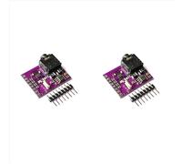 Carte d'évaluation de tuner FM 2X Si4703, module de traitement de données de diffusion radio numérique pour AVR ARM PIC avec broches