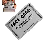 Carte D'Excuse Pour Portefeuille,Assistant de Communication Portable | Support de Dialogue - pour Adolescents Adultes Éducateurs Fêtes Anniversaires Réunions Familiales Voyages Lieux Publics