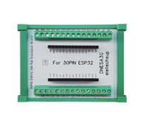 Carte D'extension 30 Broches ESP32 Devkit V1 For Rail DIN, Module Adaptateur De Bornier À Vis 3,96 For Bluetooth, Wi-Fi, IOT Et Ethernet(With Rail Box)