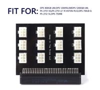 Carte d'extension de connecteur d'alimentation 1200FB UM, 12 Ports 6 broches pour le minage BTC