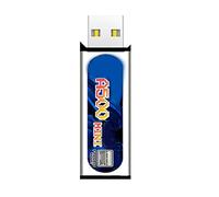 Carte d'extension de jeu A500 améliorée - Clé USB - Pack d'extension 4300 jeux enfant pour les amateurs de jeux rétro