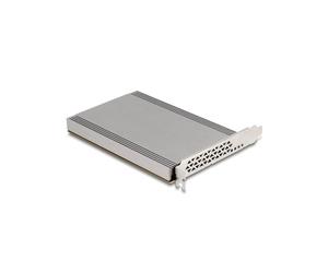 Carte d'Extension DeLOCK PCI Express x16 vers 4x NVMe M.2 Key M Interne avec Dissipateur Thermique - PCIe 4.0 - Supports S.M.A.R.T. et TRIM - Compatible Windows/Linux