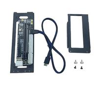 Carte d'extension et support pour connecter des GPU externes et des périphériques PCIe avec conversion de port