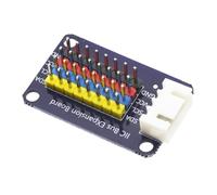 Carte d'extension I2C petite carte répartitrice électronique multicolore 8 | Module I2C pour construction électronique pour réparation auto, mécaniciens, garage, maison, atelier high-tech et