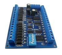 Carte d'extension IO N4D3E16 DIN35 Modbus RTU, module DC 7-25 V, 16 canaux, port d'entrée/sortie RS485, commutateur de commande à distance(Only Board)