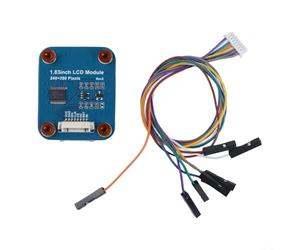 Carte d'extension LCD IPS de 240 x 280, module d'affichage à coins arrondis couleur 65 K avec puce NV3030B pour interface SPI compatible avec Raspberry Pi