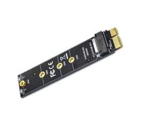 Carte D'extension M.2 vers PCI-E3.0 X1, Carte Adaptateur Convertisseur M.2 NGFF NVME M vers PCIe 3.0 X 1, Prise en Charge M.2