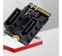 Carte D'Extension M2 Vers SATA3.0 KEY E WIFI Adaptateur M.2 Vers HDD Carte Adaptateur JMB582 Sans Lecteur